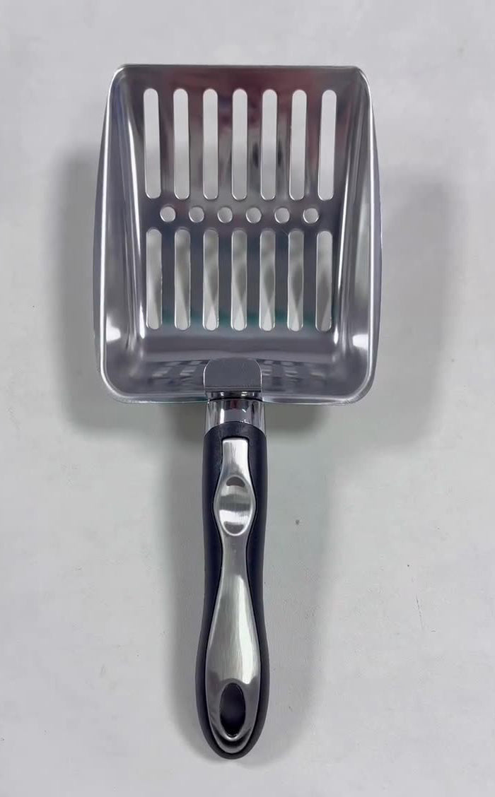 猫砂スコップ 猫 トイレスコップ 猫砂 猫トイレ スコップ おしゃれ ネコ サイズ 作業の軽減 シャベル 砂取り 合金製 お手入れトイレスコップ 猫用 猫砂シャベル ペット用品 トイレ用品 ネコトイレ 掃除 滑り止め ステンレス 頑丈 幅広 大きい シャベル