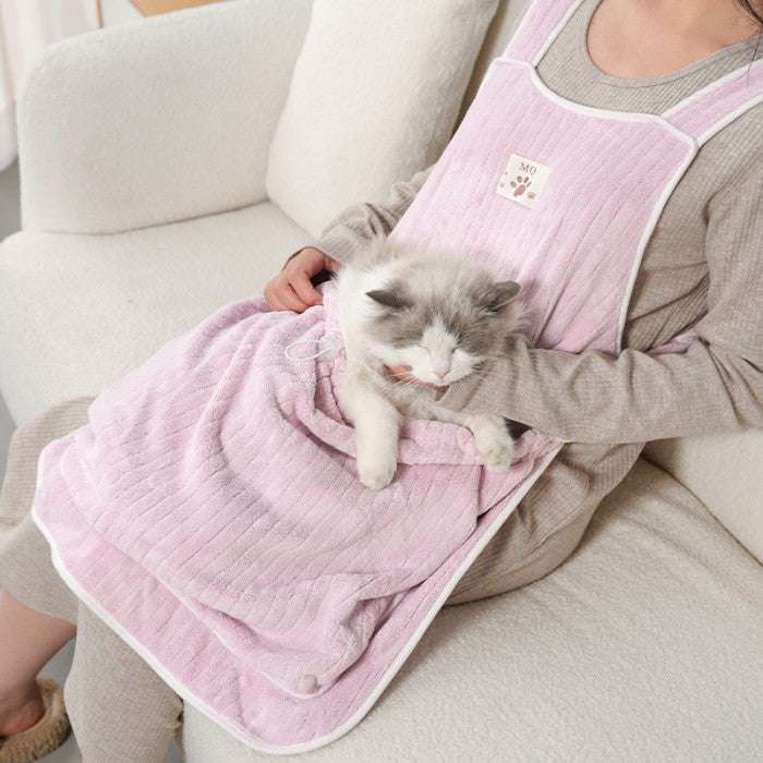 猫用ペット 抱っこエプロン 飼い主服 防粘毛カバー ペット猫寝袋 抜け毛防止 ふわふわ 猫用ペット 猫用ハーネス 小型犬エプロン猫用カンガルー ハーネス 猫を胸に抱くエプロン カンガルーポケット 猫が爪を切るとき 傷防止 調節可能 猫おくるみ 多機能 屋内屋外旅行用