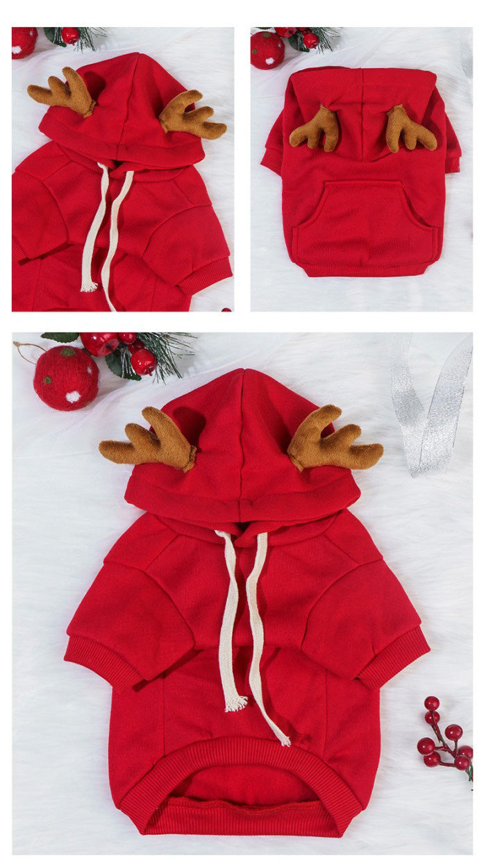 ペット 犬服 猫服 ペット服 クリスマス コスプレ かわいい 仮装 秋冬 衣装 パーカー 小型犬 中型犬 犬 猫 用コスチューム 着脱簡単犬服 柔らかい 可愛い ドッグ服 プレゼント 小型犬 かわいい 洋服 撮影 ペット服 暖かい 帽子付き 犬服
