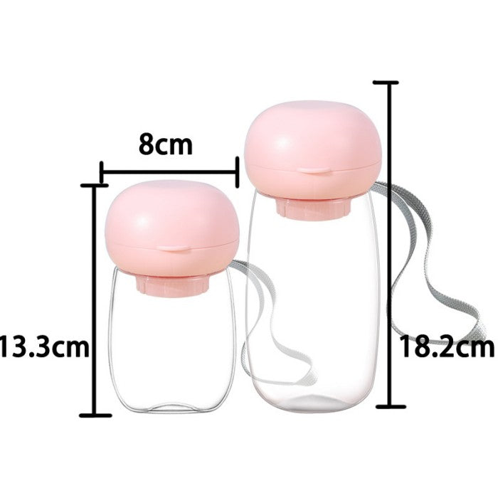 ウォーターボトル ペットボトル 散歩 給水ボトル 犬グッズ ペット用品 ペットボトル 水飲み器 ペット用 給水器 ペット用水筒 水分補給 水 ワンタッチ安全 かわいい 犬用 猫用 外出 ドライブ 旅行 漏れ防止 散歩グッズ 日用品 防災 300ml 550ml ハンディ災害 水入れ