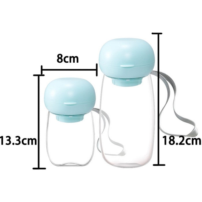 ウォーターボトル ペットボトル 散歩 給水ボトル 犬グッズ ペット用品 ペットボトル 水飲み器 ペット用 給水器 ペット用水筒 水分補給 水 ワンタッチ安全 かわいい 犬用 猫用 外出 ドライブ 旅行 漏れ防止 散歩グッズ 日用品 防災 300ml 550ml ハンディ災害 水入れ