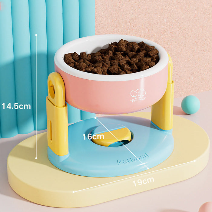 犬 猫 食器 フードボウル ペット 餌入れ ゴブレット 昇降調節可能フード 吐き戻し防止 ペットボウル ペット食器 餌皿 エサ皿 水飲み 食べやすい 水分補給 ペット用 猫用 犬用 吐き戻しエサ入れ エサいれ 皿 お皿 丸い ドッグフード 小型犬 小型犬用 かわいい おしゃれ