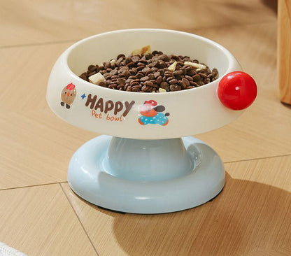 犬 猫 食器 フードボウル ペット 餌入れ ゴブレット 昇降調節可能フード 吐き戻し防止 ペットボウル ペット食器 餌皿 エサ皿 水飲み 食べやすい 水分補給 ペット用 猫用 犬用 吐き戻しエサ入れ エサいれ 皿 お皿 丸い ドッグフード 小型犬 小型犬用 かわいい おしゃれ