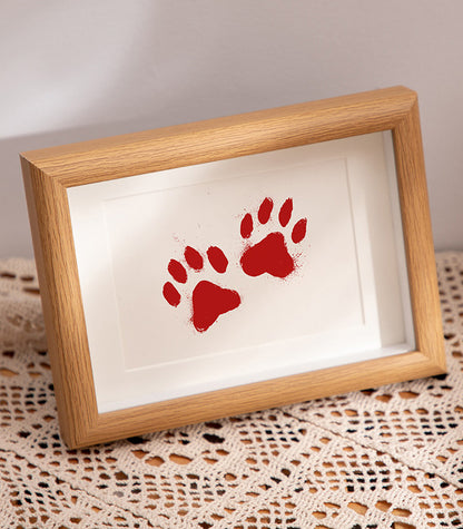 足形 手形 メモリアルグッズ ペットの足型 犬の足型 猫の手形 ギフト 肉球スタンプ 足形作成キット 記念 足跡 汚れない 取る 肉球 肉球拓 型取り肉球 犬 型取り 猫 オリジナル スタンプ 肉球スタンプ 記念 足あと 手形足形スタンプ キット 足跡パッド ペット用