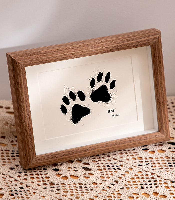 足形 手形 メモリアルグッズ ペットの足型 犬の足型 猫の手形 ギフト 肉球スタンプ 足形作成キット 記念 足跡 汚れない 取る 肉球 肉球拓 型取り肉球 犬 型取り 猫 オリジナル スタンプ 肉球スタンプ 記念 足あと 手形足形スタンプ キット 足跡パッド ペット用