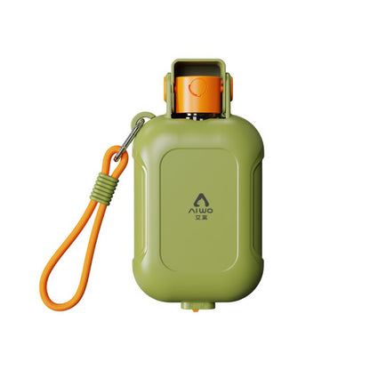 ペットウォーターボトル 犬グッズ 水筒 餌 ペット用品 ペット 水 水飲み おやつ入れ ボトル ペットボトル ペット給水器 グッズ 犬猫兼用 携帯用水飲みボトル 460ml 大容量 フードケース付き ダブルロック 防漏設計 片手操作 丸洗い可 散歩 外出旅行 アウトドア ペット給水器