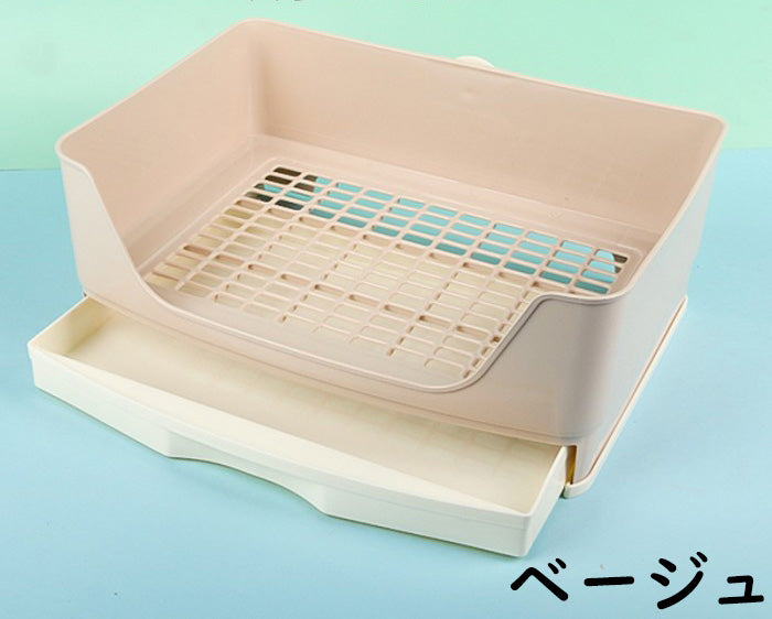 うさぎ トイレ 四角形 40*30 大型 ウサギ トイレ トレー ケージ固定 小動物 トイレ 清潔 お掃除簡単 小動物 引き出し トイレ プラスチック底ネット 快適な ペット トイレ フェレット トイレ 掃除 うさぎ うさぎ全般 うさぎ用品 ウサギ 掃除しやすい 複数飼育 多頭飼い
