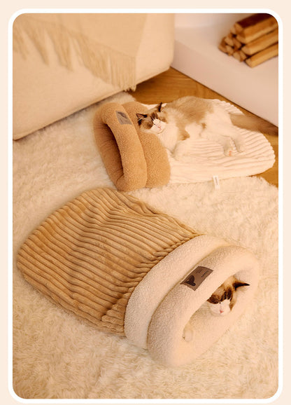 猫布団 犬布団 猫用寝袋ペットベッド ペット用寝袋 クッション ペット用寝袋 ペット布団 防寒対策 保温防寒 猫 ベッド 犬 ベッド 猫 ふとん 寒さ対策 保温防寒 おしゃれ ふわふわ ネコハウス あったか 秋 冬用 起毛ベッド 猫布団 クッションキャットハウス 猫寝床 ペット用品