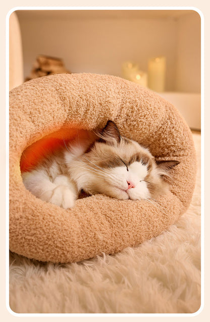 猫布団 犬布団 猫用寝袋ペットベッド ペット用寝袋 クッション ペット用寝袋 ペット布団 防寒対策 保温防寒 猫 ベッド 犬 ベッド 猫 ふとん 寒さ対策 保温防寒 おしゃれ ふわふわ ネコハウス あったか 秋 冬用 起毛ベッド 猫布団 クッションキャットハウス 猫寝床 ペット用品
