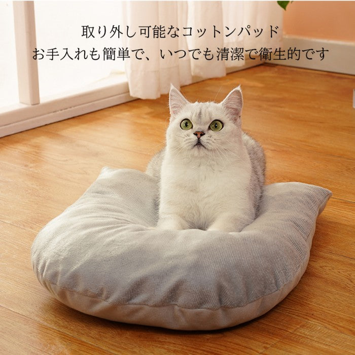 【即納】猫 ベッド ドーム型 猫ハウス ペット ベッド 可愛い 寒さ対策 保温防寒 屋根付き 快適 ふわふわ ボア 柔らかい 暖かい 用寝袋 洗える 室内 ドーム型 滑り止め付 おしゃれ ペットハウス ベッド マット兼用 小型犬 キャットハウス ペット クッション付き 猫寝床