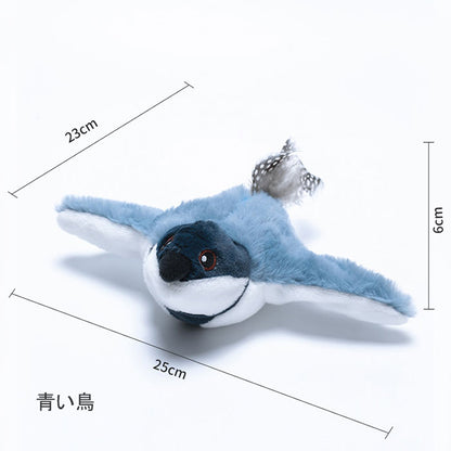 猫 おもちゃ 鳥 鳴く 電動 タッチ起動 ストレス発散 動くぬいぐるみ 羽ばたく 音が出る 鳴き声 猫用おもちゃ 一人遊び 運動不足 おもちゃ 猫じゃらし 電動羽ばたき 鳥 猫玩具 ペットおもちゃ ひとり遊び 運動鳥 おもちゃ 充電式 色鮮やか モード調整可能 水洗い可能 USB充電