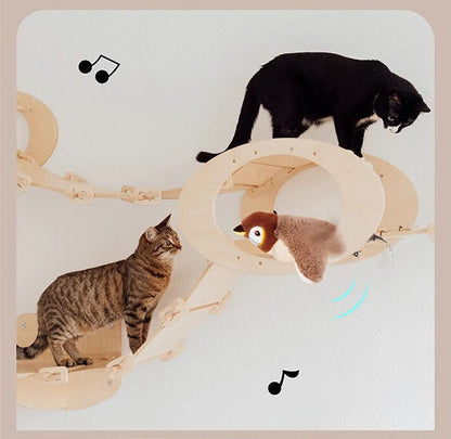 猫 おもちゃ 鳥 鳴く 電動 タッチ起動 ストレス発散 動くぬいぐるみ 羽ばたく 音が出る 鳴き声 猫用おもちゃ 一人遊び 運動不足 おもちゃ 猫じゃらし 電動羽ばたき 鳥 猫玩具 ペットおもちゃ ひとり遊び 運動鳥 おもちゃ 充電式 色鮮やか モード調整可能 水洗い可能 USB充電