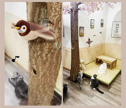 猫 おもちゃ 鳥 鳴く 電動 タッチ起動 ストレス発散 動くぬいぐるみ 羽ばたく 音が出る 鳴き声 猫用おもちゃ 一人遊び 運動不足 おもちゃ 猫じゃらし 電動羽ばたき 鳥 猫玩具 ペットおもちゃ ひとり遊び 運動鳥 おもちゃ 充電式 色鮮やか モード調整可能 水洗い可能 USB充電