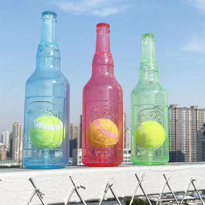 犬用ボトルおもちゃ 噛むおもちゃ 大型犬 おもちゃ 犬用おもちゃ 音の出るおもちゃ ボール付き ペット 小型犬から大型犬まで 頑丈 壊れない 洗える ストレス解消 デンタルケア 運動不足解消 家具保護 家の破壊防止 安全耐久設計 ペットおもちゃ 犬おもちゃ 誕生日プレゼント