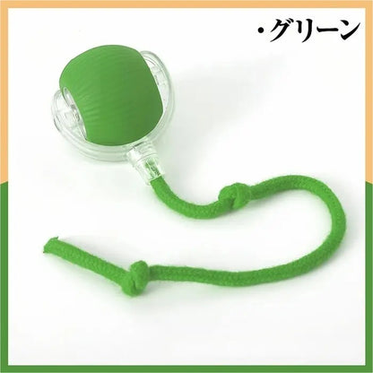 チューイ ウイルス ローリング ボール 犬 おもちゃ 犬 ボール 動く電動 玩具 自動 犬用チューイ ボール チューイ スマート自動ローリング ペット ボール インタラクティブな猫ボールおもちゃ USB 充電付き自動 360 度回転ローリング ボール