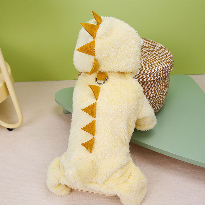 ペット服 秋冬 可愛い 犬服 ペット服 犬洋服 恐竜 パーカー 裏ボア ふわふわ 暖かい ドッグウェア 防寒 トレーナー コート フード付き 厚手 防寒 洋服 可愛い 人気 ファッション ペット用品 小型犬 中型犬 お散歩 お出かけ 小型犬 中型犬 犬の服 秋冬 撮影物 誕生日 ギフト