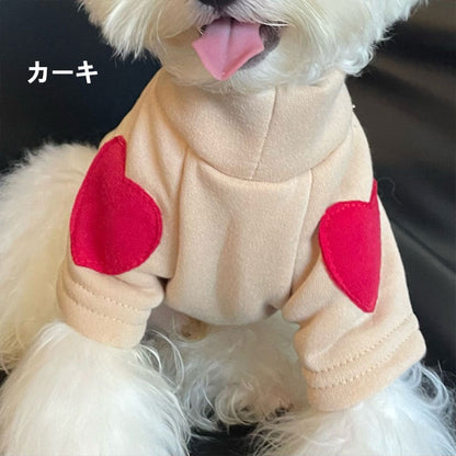 犬服 秋冬 かわいい 犬服 シャツ 春秋冬 ドッグウェア パーカー 裏ボア ふわふわ 長袖 Ｔシャツ ドッグウェア タンクトップ ペット服 おしゃれ シンプル 猫服 柔らかい ファッション 記念撮影 お出かけ 部屋着 小中型犬 犬服 ふわふわ 着せやすい 可愛い パーカー ジャケット