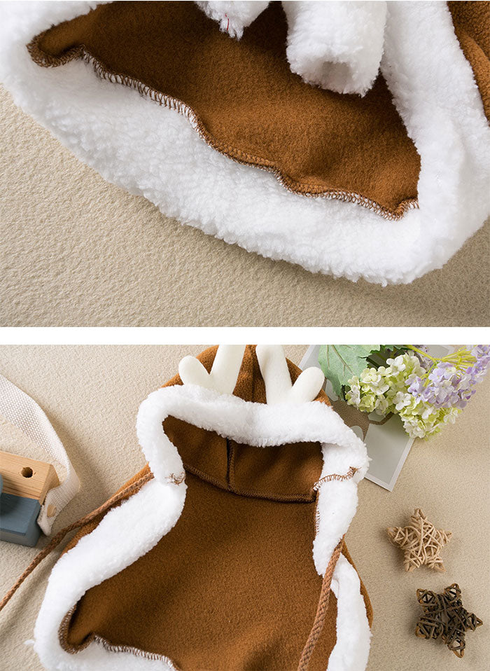 ドッグウェア コスチューム 猫 犬 ペット服 コスプレ クリスマス 衣装 犬服 猫服 洋服 ペット服 ペットウェア 衣装 フード付き コスチューム サンタ マント 仮装 サンタクロース 着ぐるみ 簡単装着 着せ替え 柔らかい ふわふわ 可愛い おしゃれ 仮装 変装 変身 暖かい