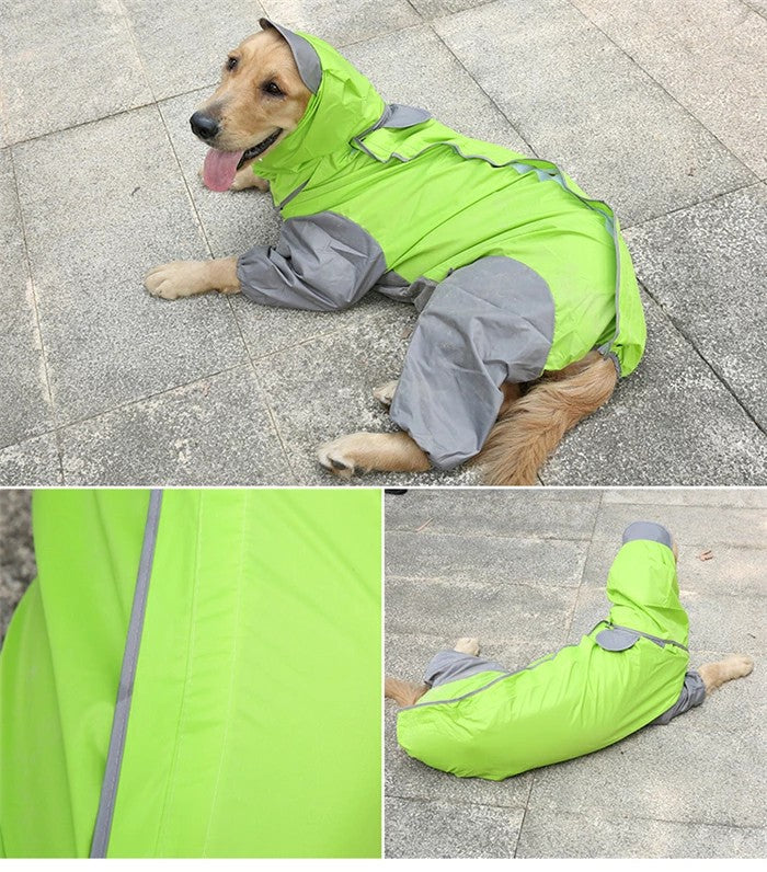 犬服 犬 レインコート ペット レインコート 雨具 カッパ 小型犬 中型犬 大型犬 レインウェア 帽子付 耐久性 快適 防風 防水 防雪 防塵 通気 お散歩 犬 ペットウェア 防水服 ペット お出かけ 梅雨対策