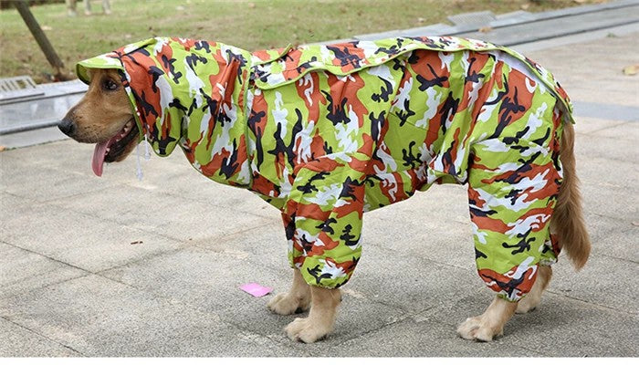 犬服 犬 レインコート ペット レインコート 雨具 カッパ 小型犬 中型犬 大型犬 レインウェア 帽子付 耐久性 快適 防風 防水 防雪 防塵 通気 お散歩 犬 ペットウェア 防水服 ペット お出かけ 梅雨対策