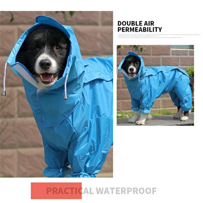 犬服 犬 レインコート ペット レインコート 雨具 カッパ 小型犬 中型犬 大型犬 レインウェア 帽子付 耐久性 快適 防風 防水 防雪 防塵 通気 お散歩 犬 ペットウェア 防水服 ペット お出かけ 梅雨対策