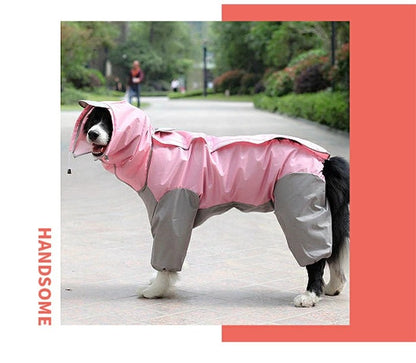 犬服 犬 レインコート ペット レインコート 雨具 カッパ 小型犬 中型犬 大型犬 レインウェア 帽子付 耐久性 快適 防風 防水 防雪 防塵 通気 お散歩 犬 ペットウェア 防水服 ペット お出かけ 梅雨対策