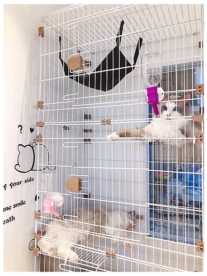 ペット給水器 猫 犬 自動給水器 ケージ 取付型 固定 ウォーターノズル 電源不要 水飲み 給水器 自動 給水 ペットボトル 使用可能 ウォーターボトル 食器 留守番 食器 ウォーターボトル 猫 うさぎ 中小型犬用 自動 軽量 便利 健康 衛生 ネコ 犬猫お留守番対策 ペットグッズ