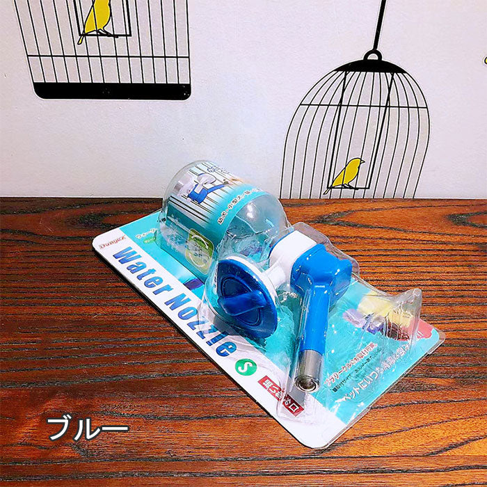 ペット給水器 猫 犬 自動給水器 ケージ 取付型 固定 ウォーターノズル 電源不要 水飲み 給水器 自動 給水 ペットボトル 使用可能 ウォーターボトル 食器 留守番 食器 ウォーターボトル 猫 うさぎ 中小型犬用 自動 軽量 便利 健康 衛生 ネコ 犬猫お留守番対策 ペットグッズ