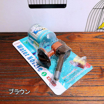 ペット給水器 猫 犬 自動給水器 ケージ 取付型 固定 ウォーターノズル 電源不要 水飲み 給水器 自動 給水 ペットボトル 使用可能 ウォーターボトル 食器 留守番 食器 ウォーターボトル 猫 うさぎ 中小型犬用 自動 軽量 便利 健康 衛生 ネコ 犬猫お留守番対策 ペットグッズ