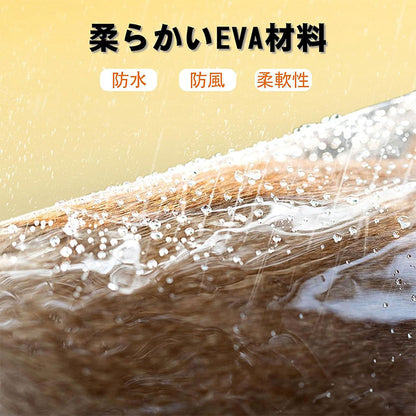 犬用 レインコート ポンチョ 合羽 透明 無地 犬用レインコート 軽量 耐久性 防水 梅雨 着脱簡単 犬 服 ?外 雨具 帽子付 防水 防雪 防風 小型犬 中型犬 犬用 雨 カッパ ドッグウェア シンプル ボタン式 調整可能 リード穴付き 梅雨対策 雨の日 お散歩 お出かけ 春夏秋冬通用