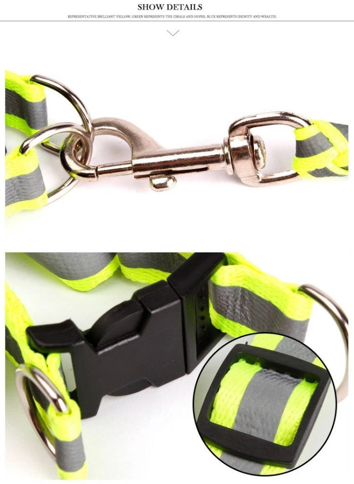 犬 ハーネス リード 猫 ハーネスリード 2点セット 胴輪 ハーネスリードセット 小型犬 安全帯 犬具 胴輪 光る 反射 ワンちゃん用 中型犬 お散歩グッズ リード付き 抜けない イヌ ドッグ お出掛け ペット用品 犬用 ペットグッズ 犬用品